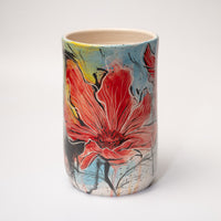 Red Flower Pot