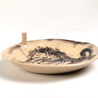 Horse in a plate