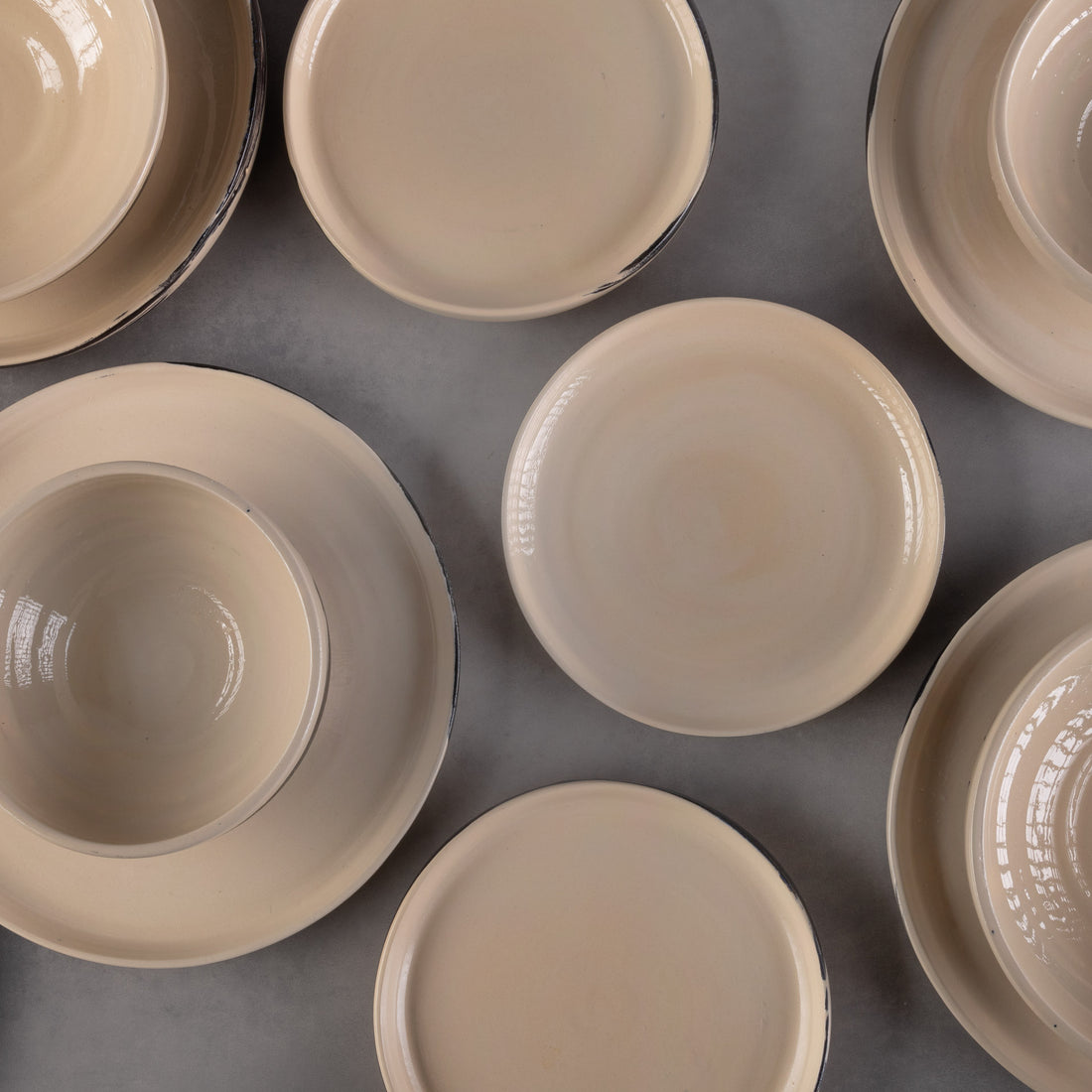 Painted tableware set #3
