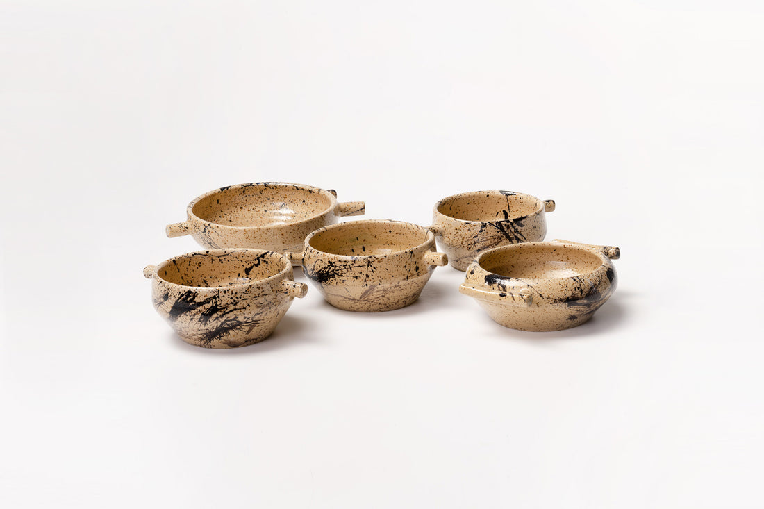 Painted tableware set #1