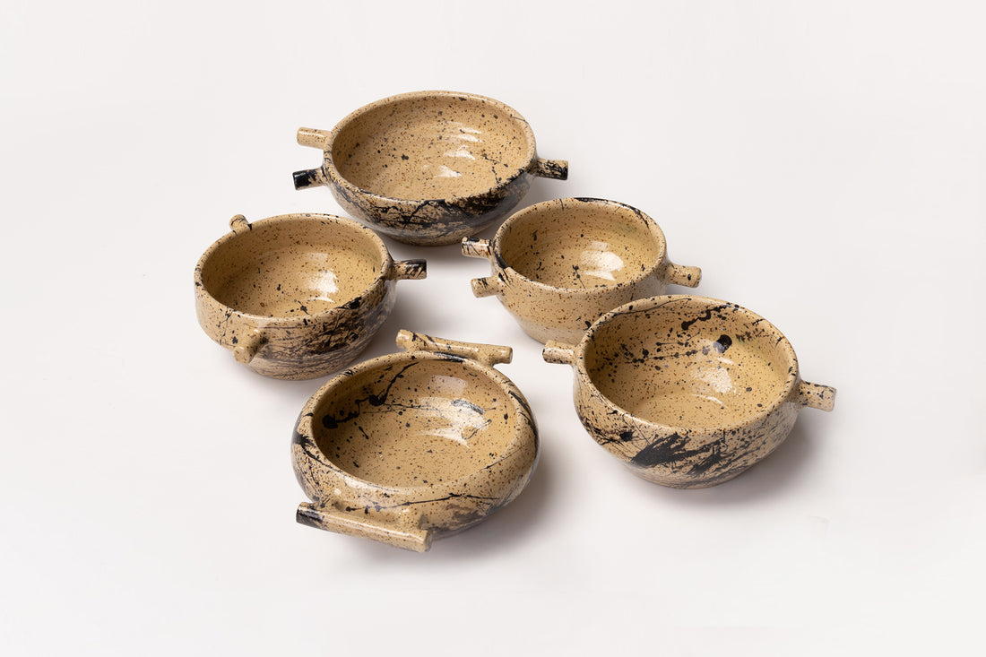 Painted tableware set #1